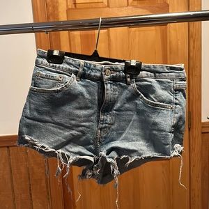 Zara denim shorts